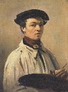 Jean-Baptiste Corot Self-Portrait oil painting